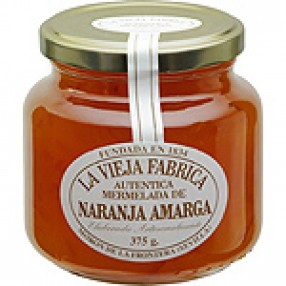 LA VIEJA FABRICA mermelada de naranja amarga frasco 375 grs